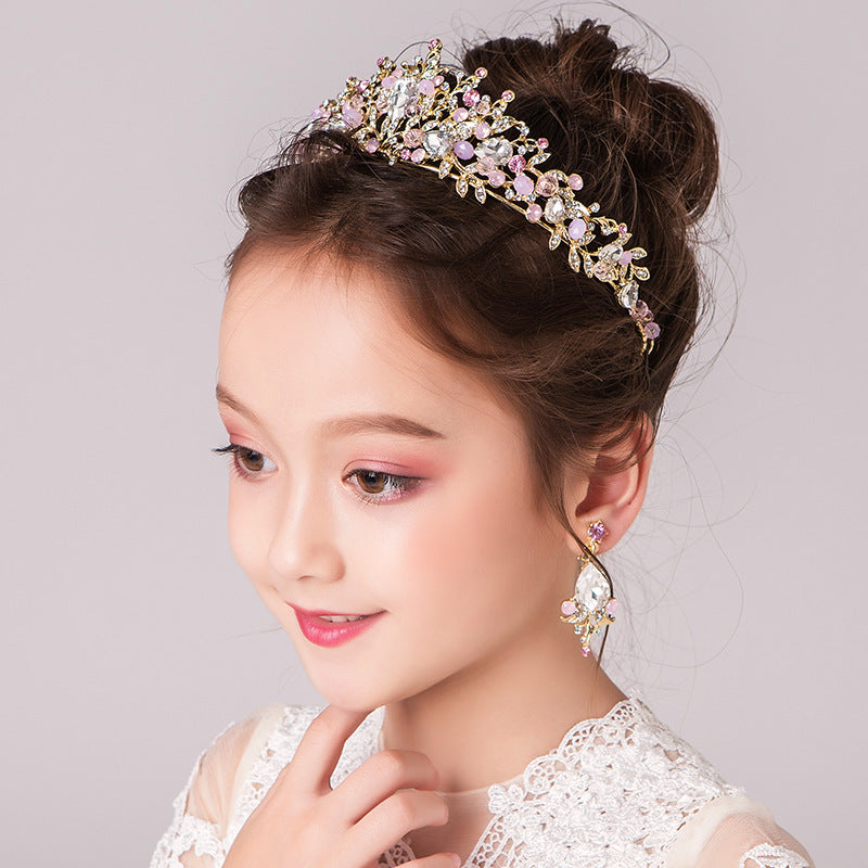 Princess Crown Tiara | Alloy Drill Adjustable Age 5 to Adult