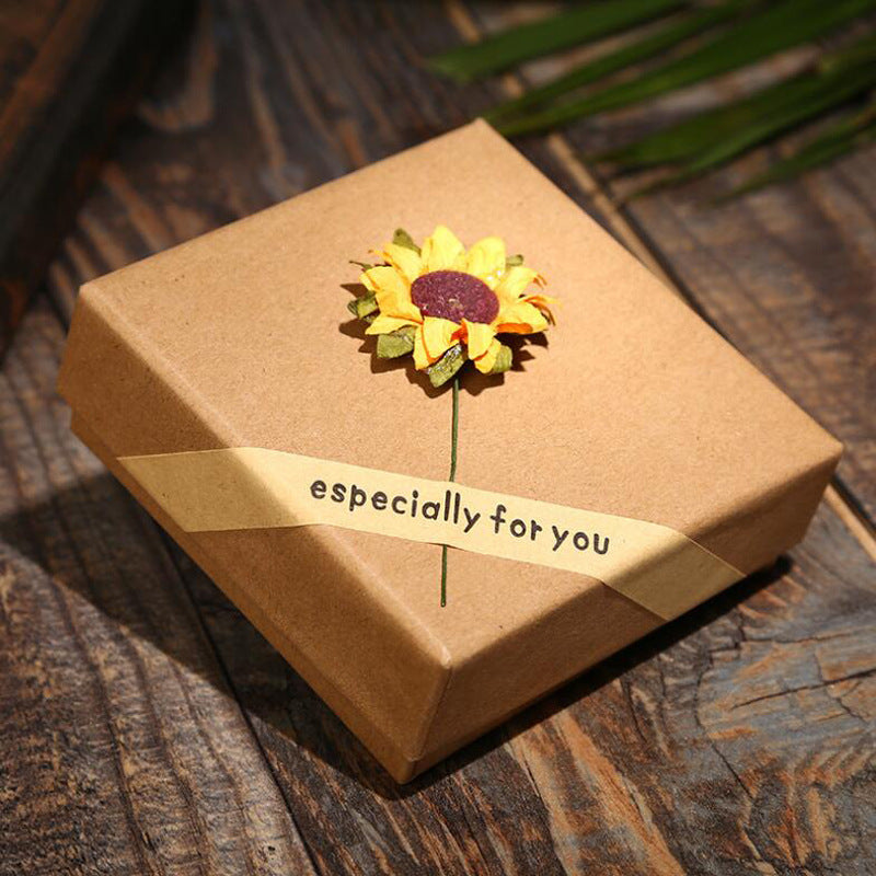 Sunflower Pendant Necklace for Women | Gold and Silver