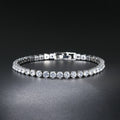 Full Diamond Tennis Bracelet in Gold | Single Row