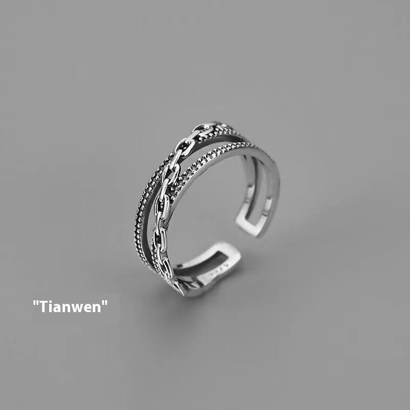 Hip Hop Skull Adjustable Ring | Retro Men's Ring