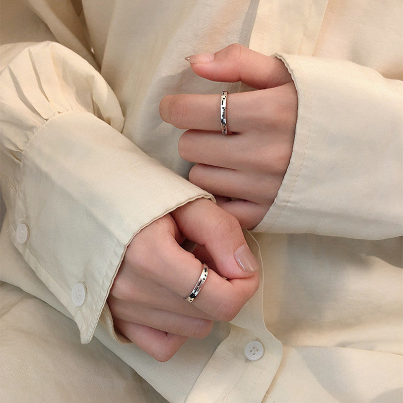Korean Style Round Copper Ring | Electroplated