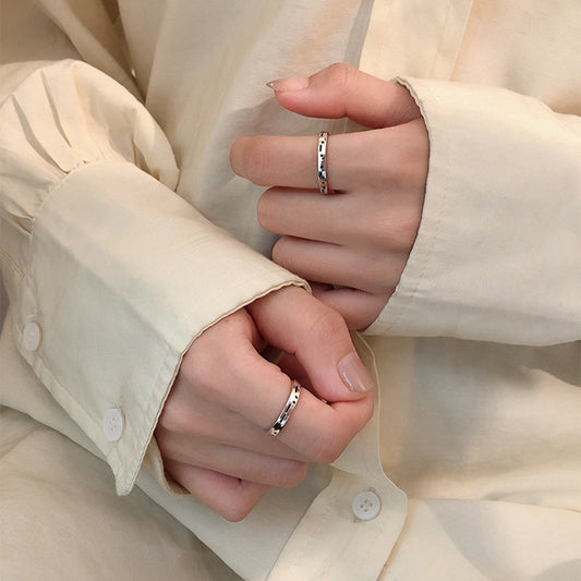 Korean Style Round Copper Ring | Electroplated