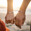 Personalized Couple Bracelets Set 2 – Custom Initial His & Hers Matching Bracelets