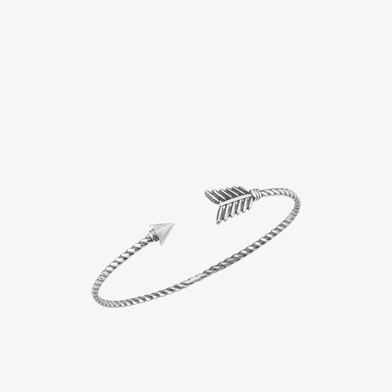 Matching Couple Bracelets Set 2 – Minimalist Open Cuff Bracelets for Couples