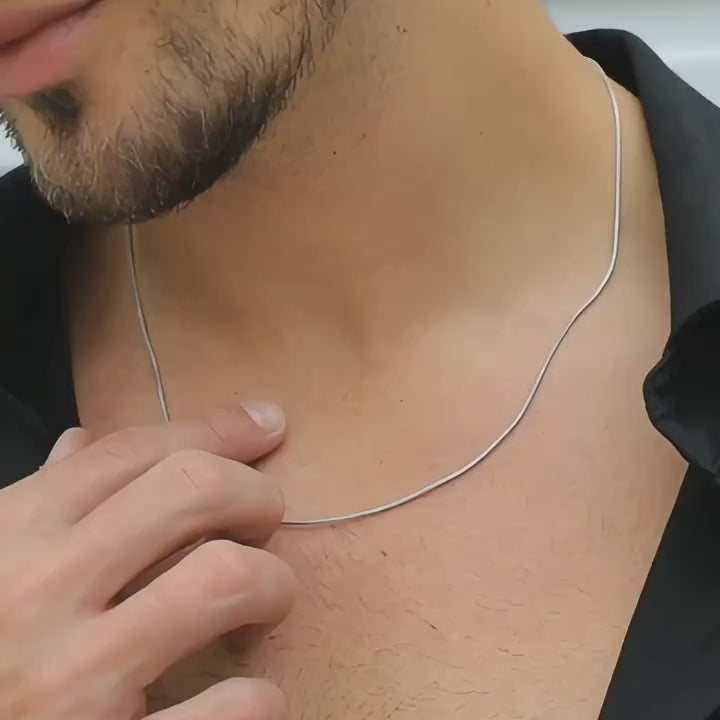 Men's Hip-Hop Minimalist Chain Necklace | Party & Daily Wear